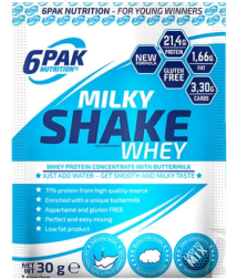 Сывороточный протеин 6PAK Nutrition Milky Shake Whey   (30g.)