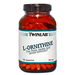 Отдельные аминокислоты Twinlab L-Ornitine  (100 капс)