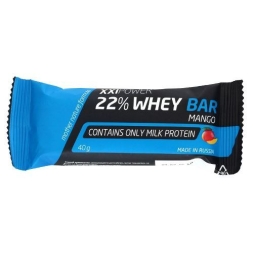 Протеиновые батончики и шоколад XXI Power 22% Whey Bar  (40 г)