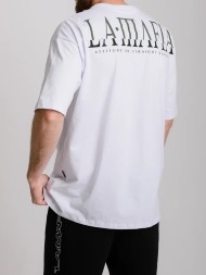 Спортивные футболки LABELLAMAFIA Футболка 22450   (Белая)