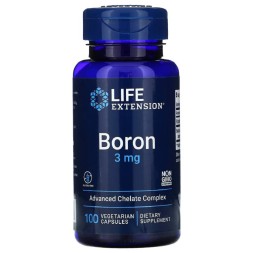 Минералы Life Extension Boron 3 mg   (100 vcaps)